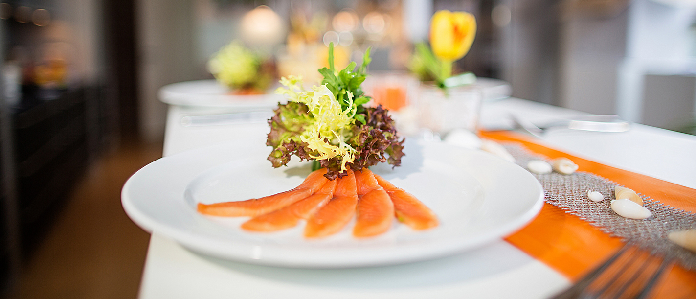 Kaffeegebeizter Lachs