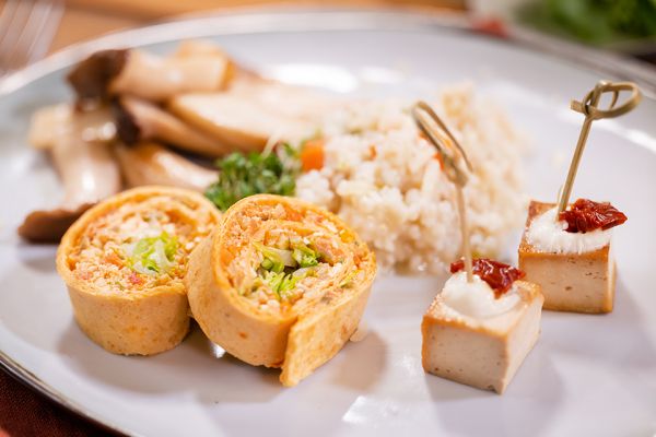 Graupenrisotto Fingerfood Auswahl