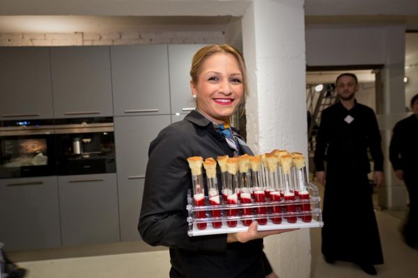Freundlicher Service auch wenn am Stand die Hölle los ist